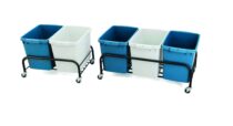 Lajitteluvaunu 2x25 L astialle