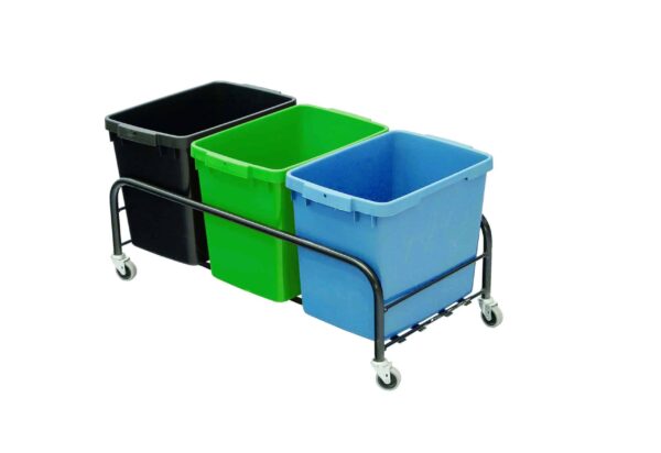 Lajitteluvaunu 3x25 L astialle