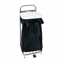 Jätesäkkiteline muovikannella 60 L