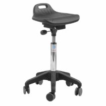 Ergonominen työjakkara muoviristikolla