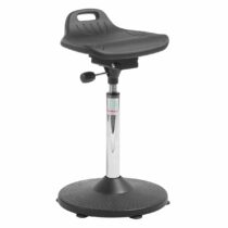 Ergonominen työjakkara trumpettijalalla