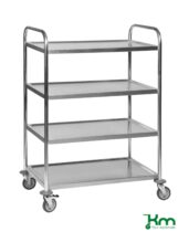 RST-Hyllyvaunu 4-tasoa 910 x 590 x 1260 mm