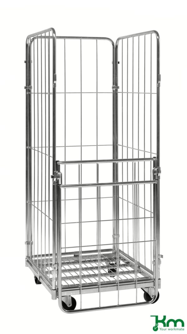 Häkkirullakko kolmella seinällä ja puoliportilla 720 x 800 x 1800
