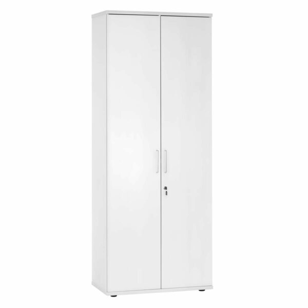 Toimistokaappi 800 x 425 x 2046 mm, valkoinen