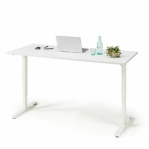 Sähköpöytä Flex, 1400 x 800 mm, valkoinen