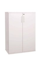 Toimistokaappi 800 x 425 x 1200 mm, valkoinen