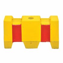 Betoniporsas, kelt/pun, 200kg, 800x400x400mm (LxSxK)