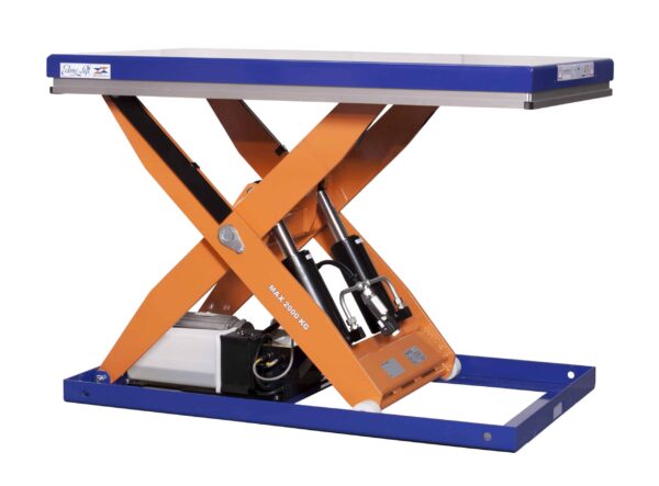 Nostopöytä 1300 x 800 mm, 2000 kg, C-sarja