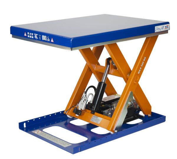 Nostopöytä 900 x 700 mm, 500 kg