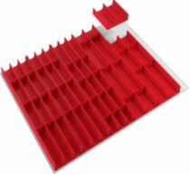 Työkalukourut 45 ja 70mm laatikolle 90/75