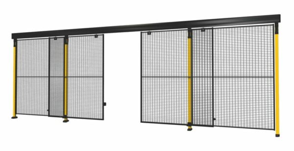 Liukuovi w=2900 mm keskilukitus