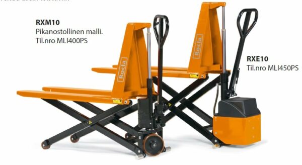 Saksivaunu Rocla RXE10, akkukäyttöinen - Image 2
