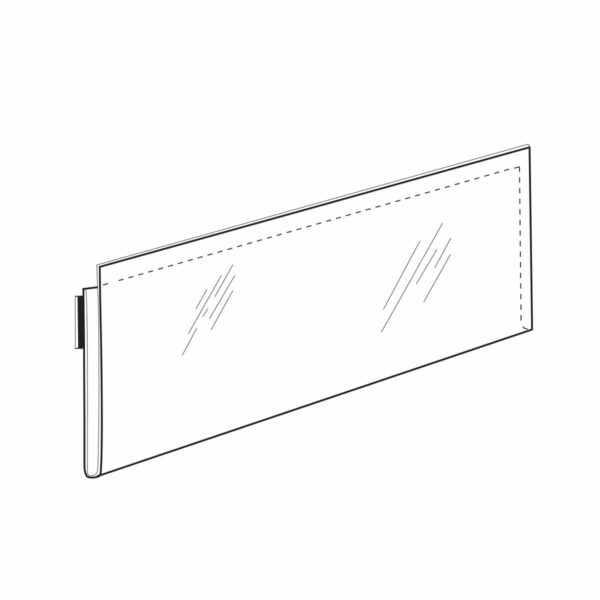 Suoralista 60x895, Vaahtoteippikiinnitys