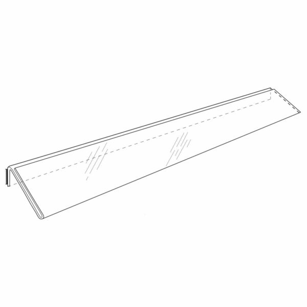Kulmalista 52x895, Vaahtoteippikiinnitys