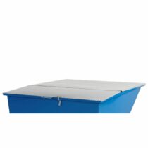 Kansi 600L Kippikonttiin, harmaa