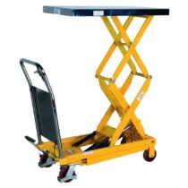 Saksinostopöytä jalkapumpulla tuplasakset 350 kg