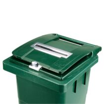 Lukittava paperinkeräysastia 140 L, vihreä