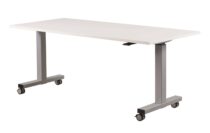 Korkeussäädettävä pöytä pyörillä 1400x800 mm