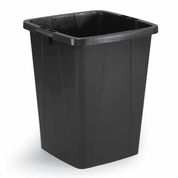 Jäteastia 90 L, musta
