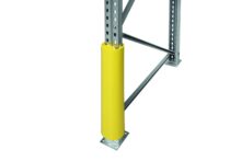 Muovinen etupylväänsuoja H=400 Kelt.