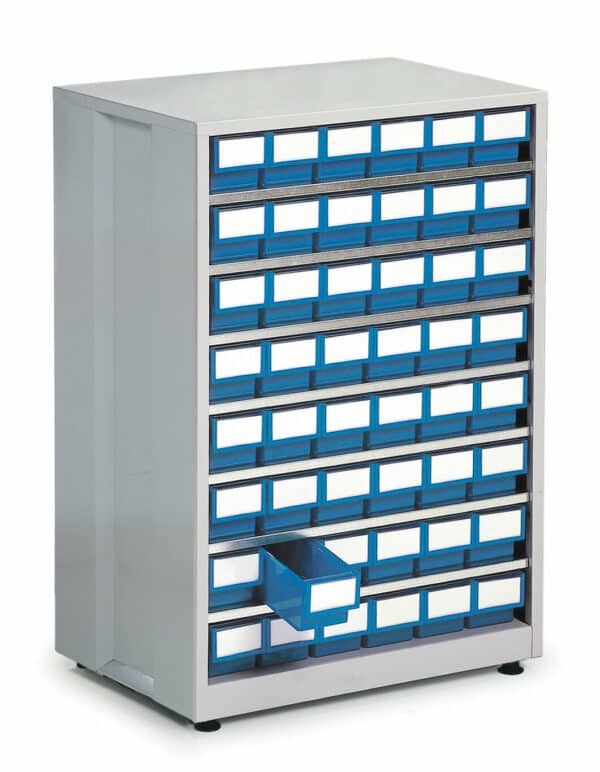 Iso hyllylaatikosto 605x410x870, sininen