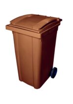 Jäteastia Jäkki 140L  Ruskea