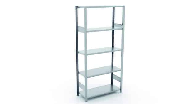 Hi280 pientavarahyllyn perusosa 1290 x 400 x 2300